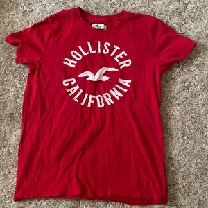 Small, Hollister Red T Shirt